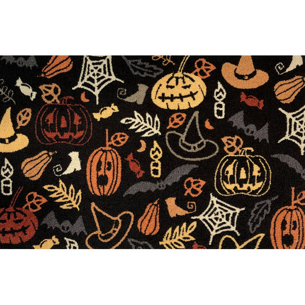Halloween Icon Grey Size 30"X48"