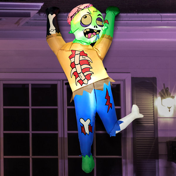 5FT LED Inflatable Zombie for Spooky Halloween