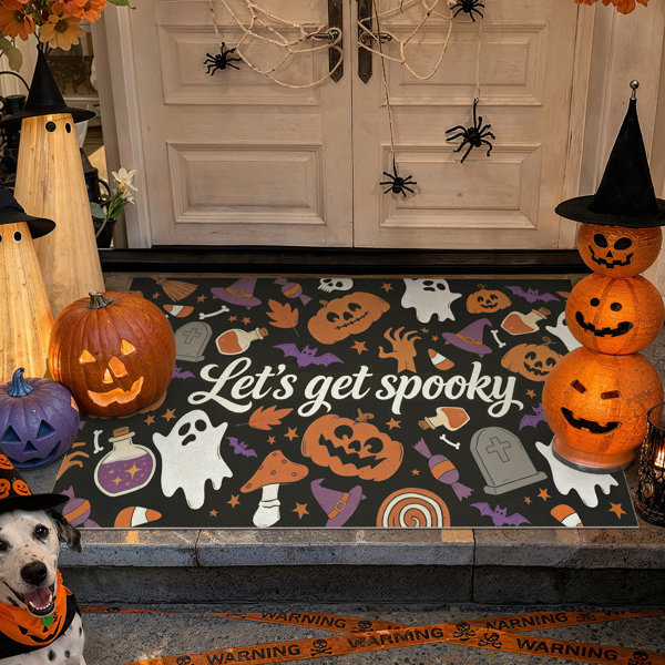 TrickTread Halloween Door Mat