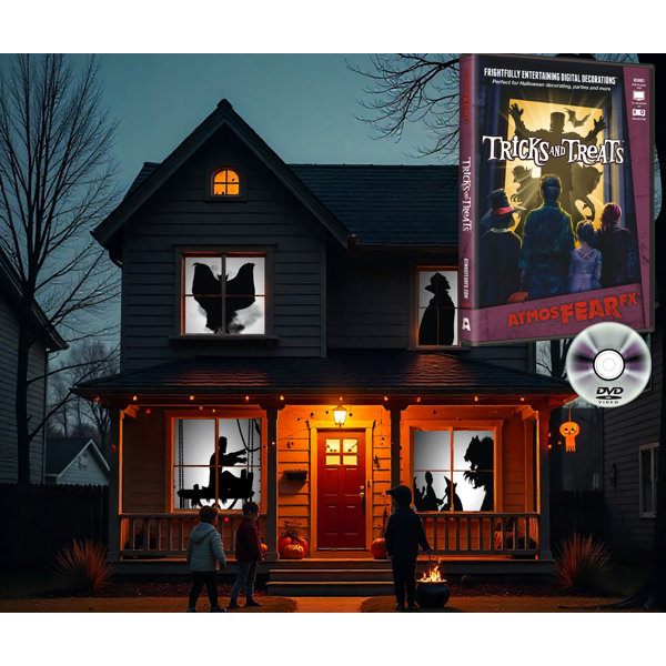 AtmosFX Tricks and Treats Halloween Digital Decoration on DVD