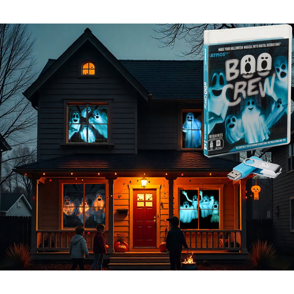 AtmosFX Halloween Digital Decoration on USB - Boo Crew