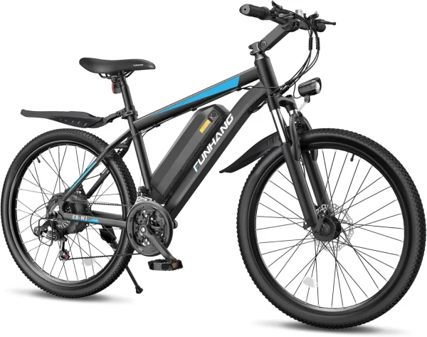 Electric Bike for Adults 1000W Peak Ebike 50 Miles 21.7MPH Electric Mountain Bike