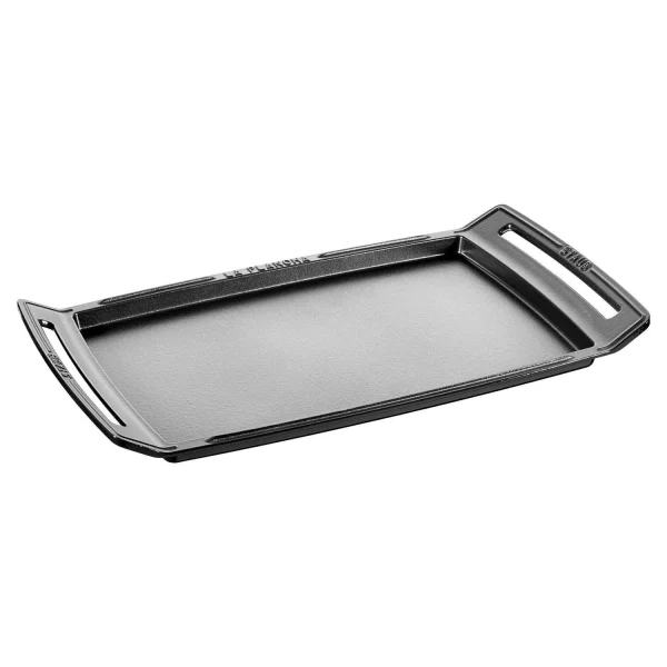 Staub Cast Iron Double Burner Griddle - Plancha