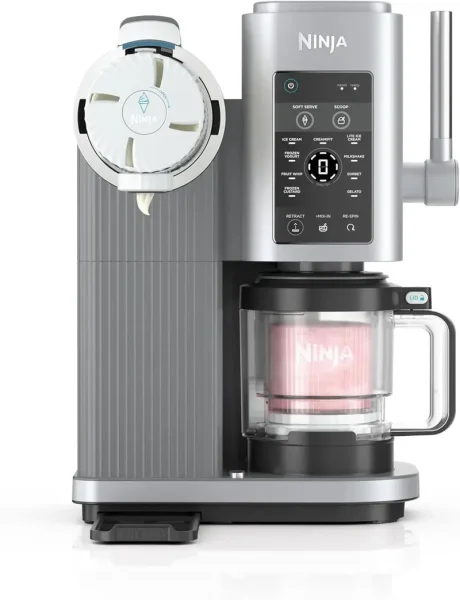 Ninja CREAMi Swirl Ice Cream And Soft Serve Maker, 13 Programs, Two 16oz Pints - NC701