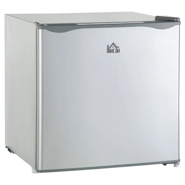 HOMCOM Compact Upright Mini Freezer, 1.1 Cu.Ft, Gray 05